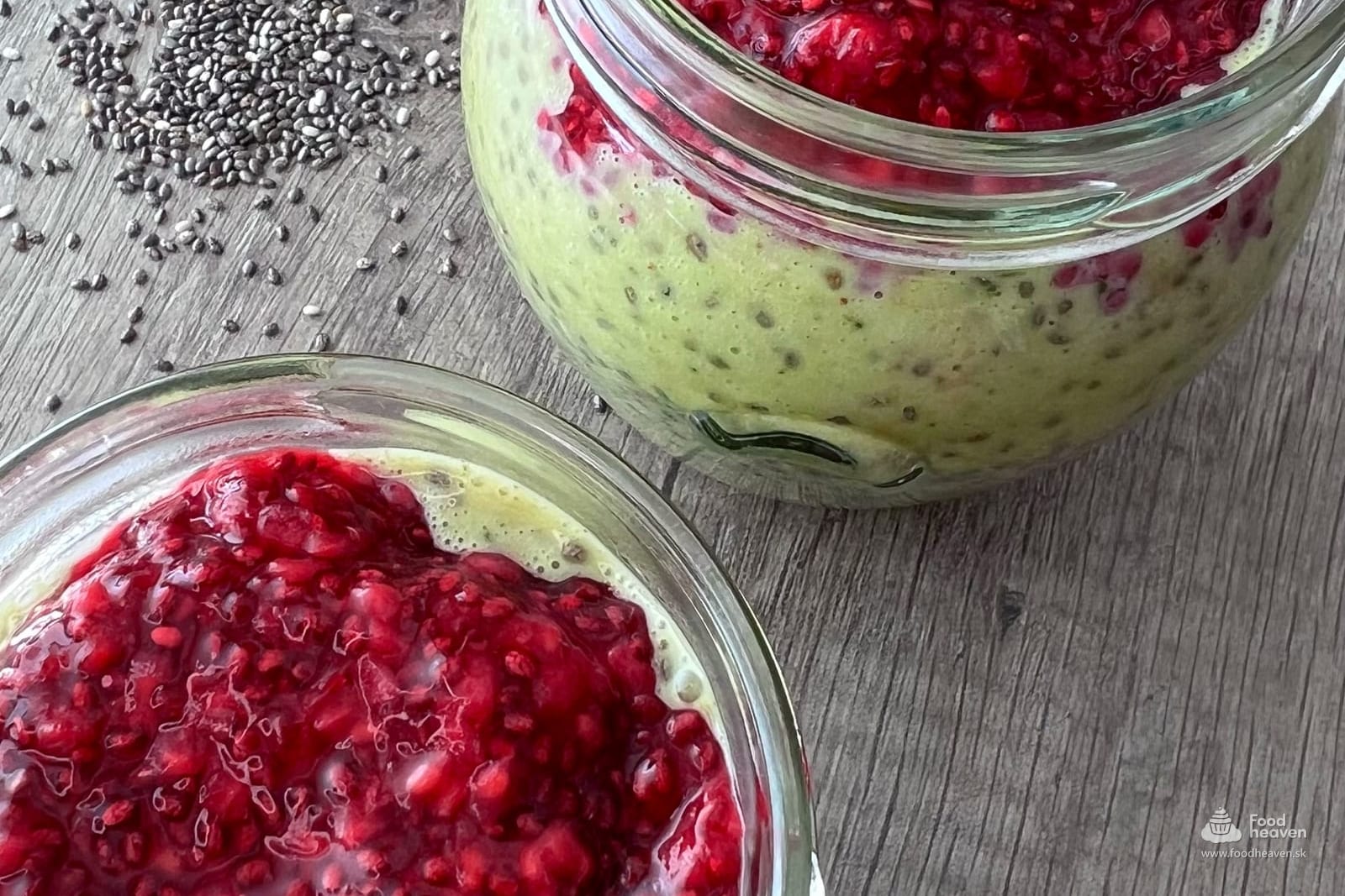 Matcha chia puding