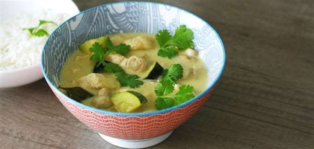 Thajské zelené curry